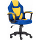 Геймерське дитяче крісло GT Racer X-1414 Blue/Yellow (Kids)