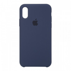 Чохол Original Silicone Case для Apple iPhone XS/X Midnight Blue (ARM49545)