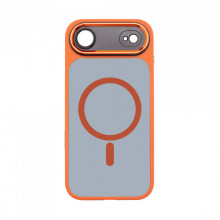 Чохол ArmorStandart Unit MagCase SE для Apple iPhone 17 Air Orange Black (ARM86327)