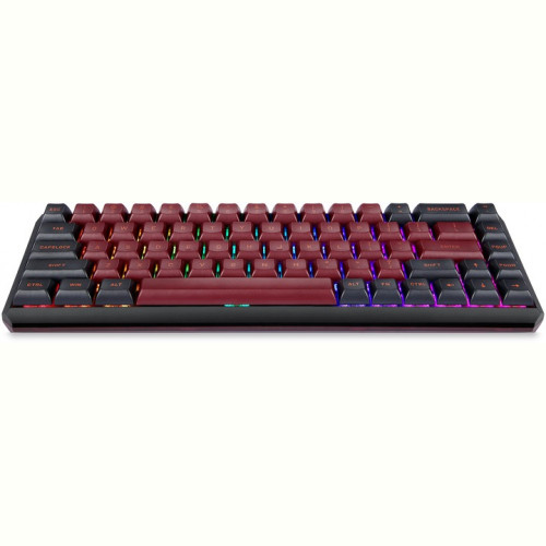 Клавіатура бездротова Motospeed Darmoshark K5 Gateron Red Red-Black (dmk5rbgr)