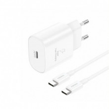 Мережевий зарядний пристрій Foneng EU51 (USB-Сх3A) White (EU51-CH-W)