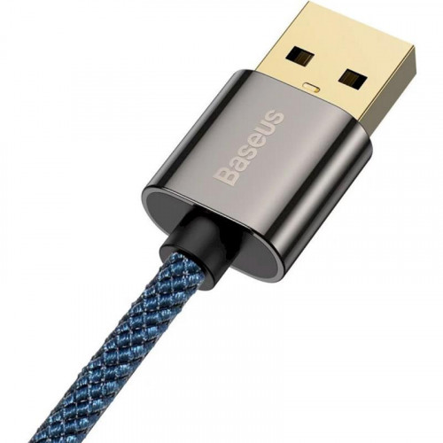 Кабель Baseus Legend Series Elbow USB-USB-C, 2м, Blue (CACS000503)