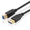 Кабель Dell USB-A 3.0 - USB-B 3.0 1.8 м (5KL2E22501) OEM Black