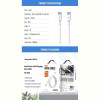 Кабель Proda PD-B83a Type-C - Type-C Fast Charge 60W, 1 м, White