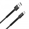 Кабель ColorWay USB - USB Type-C (M/M), 2.4 А, 1 м, Black (CW-CBUC063-BK)