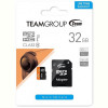 Карта пам`ятi MicroSDHC 32GB UHS-I Class 10 Team + SD-adapter (TUSDH32GUHS03)