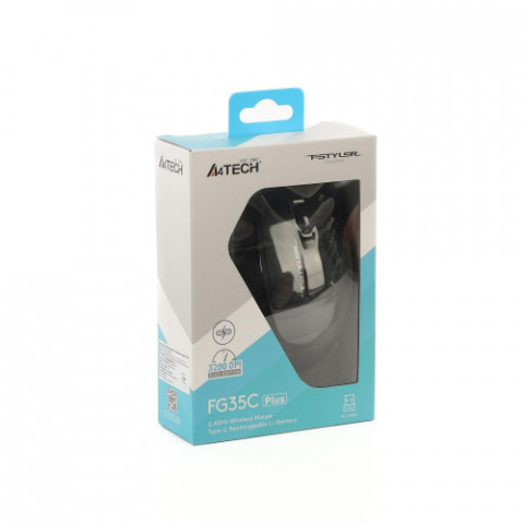 Миша бездротова A4Tech Fstyler FG35C Plus Grey