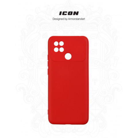 Чохол ArmorStandart ICON для Xiaomi Poco C40 Camera cover Red (ARM62674)
