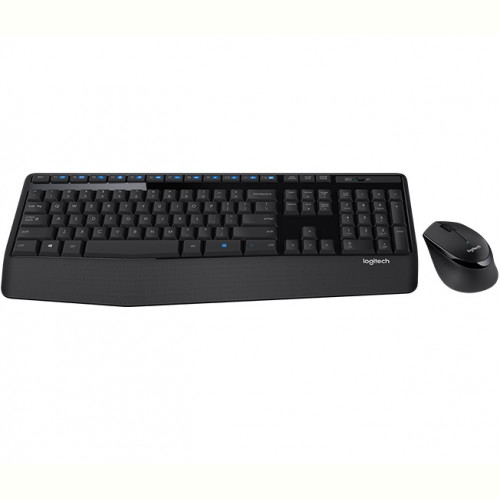 Комплект (клавiатура, миша) бездротовий Logitech MK345 Combo Black USB (920-006489)