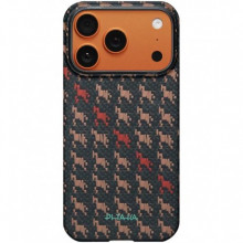 Чохол Pitaka Edge Ultra-Slim Happiness Rides для iPhone 17 Pro Max Ebony (HR1707PM)