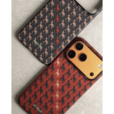 Чохол Pitaka Edge Ultra-Slim Happiness Rides для iPhone 17 Pro Max Ebony (HR1707PM)