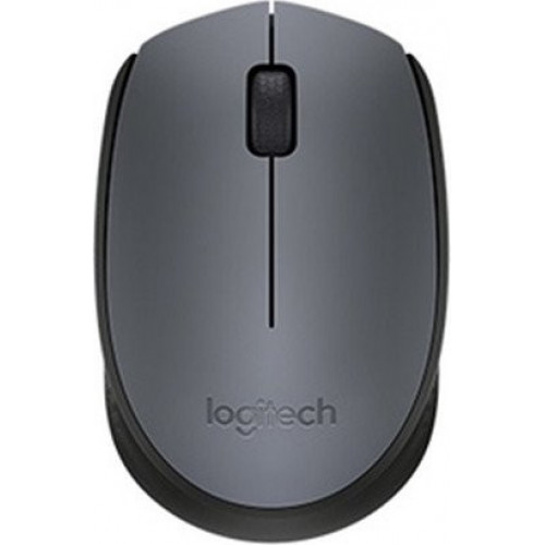 Мишка бездротова Logitech M170 (910-004642) Grey/Black USB