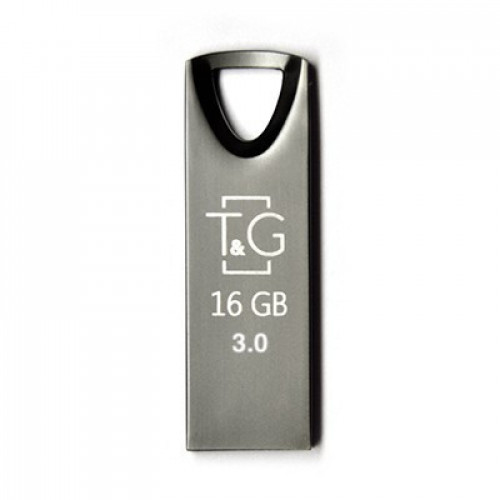 Флеш-накопичувач USB3.0 16GB T&G 117 Metal Series Black (TG117BK-16G3)