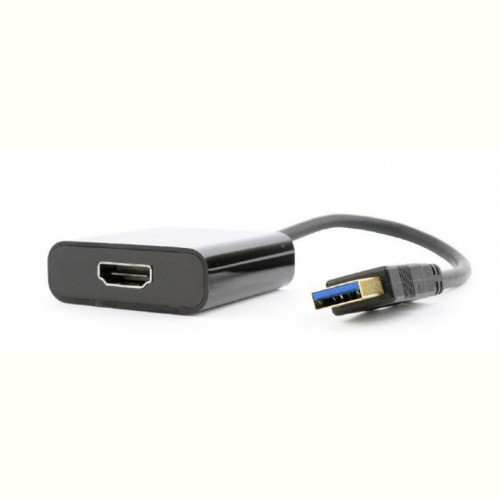 Адаптер Cablexpert (A-USB3-HDMI-02) USB3.0-HDMI, 0.15 м, чорний