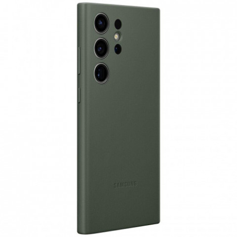 Чохол-накладка Samsung Leather Cover для Samsung Galaxy S23 Ultra SM-S918 Green (EF-VS918LGEGRU)
