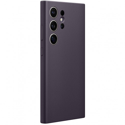 Чохол-накладка Samsung Vegan Leather Case для Samsung Galaxy S24 Ultra SM-S928 Dark Violet (GP-FPS928HCAVW)