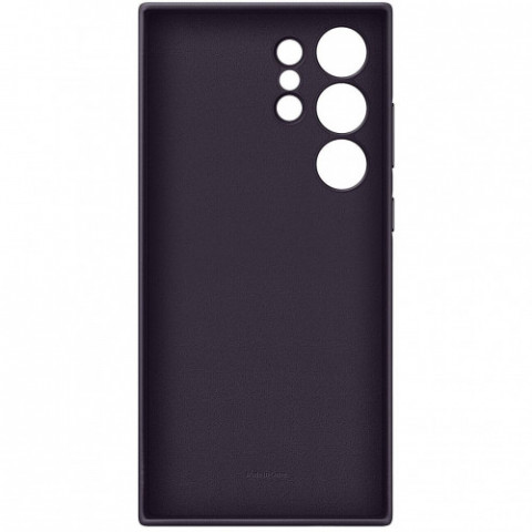Чохол-накладка Samsung Vegan Leather Case для Samsung Galaxy S24 Ultra SM-S928 Dark Violet (GP-FPS928HCAVW)