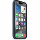 Чохол-накладка Apple Silicone Case with MagSafe для Apple iPhone 15 Pro Storm Blue (MT1D3)