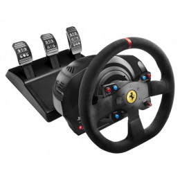 Комплект (кермо, педалі) Thrustmaster T300 Ferrari Integral RW Alcantara edition Black (4160652)