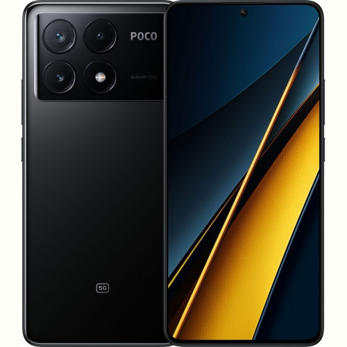 Смартфон Xiaomi Poco X6 Pro 12/512GB Black Купити в Україні