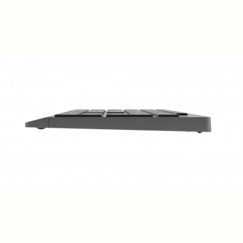 Клавiатура Maxxter KBW-01G-UA Gray-Black