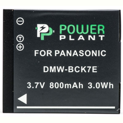 Акумулятор PowerPlant Panasonic DMW-BCK7E 800mAh (DV00DV1301)