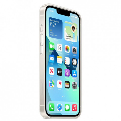 Чохол-накладка Apple Clear Case with MagSafe для Apple iPhone 13 Transparent (MM2X3)