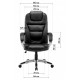 Офісне крісло GT Racer X-2852 Classic Black