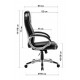 Офісне крісло GT Racer X-2852 Classic Black