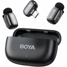 Бездротовий петличний мікрофон BOYA mini-14 Type-C Black