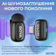 Бездротовий петличний мікрофон BOYA mini-14 Type-C Black Купити в Україні