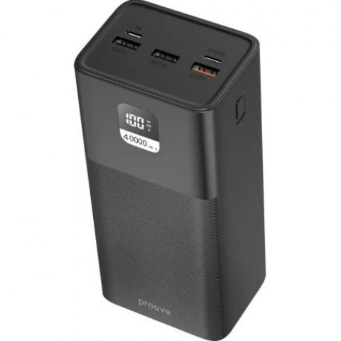 Зовнішній акумулятор Proove Giant Lite 40000mAh 22.5W Black (PBGI20312201)