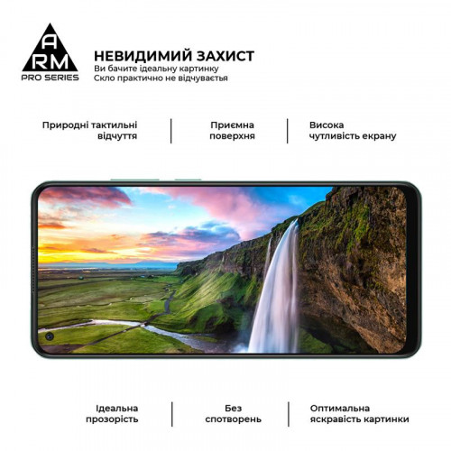 Захисне скло Armorstandart Pro для Oppo A78 Black (ARM69577)