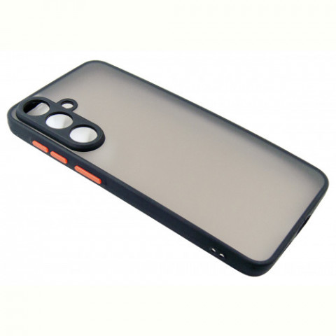 Чохол-накладка Dengos Matt для Samsung Galaxy S25 FE Black (DG-TPU-MATT-169)