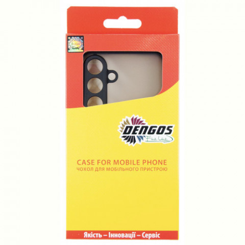 Чохол-накладка Dengos Matt для Samsung Galaxy S25 FE Black (DG-TPU-MATT-169)