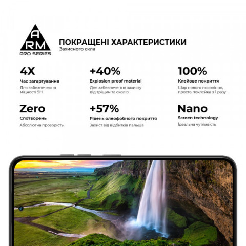 Захисне скло ArmorStandart Pro для Tecno Spark 30C 4G (kl5) (ARM81169)