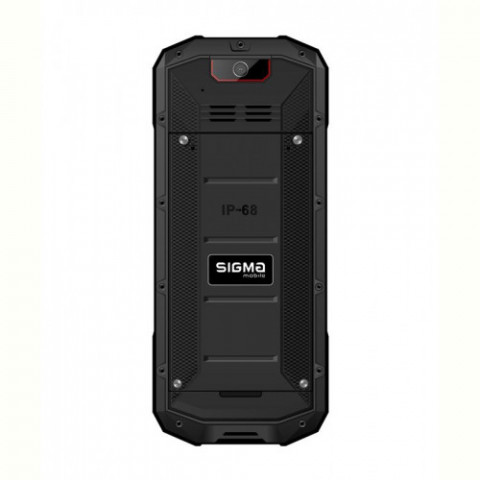 Мобільний телефон Sigma mobile X-treme PA68 Dual Sim Black/Red (4827798466520)