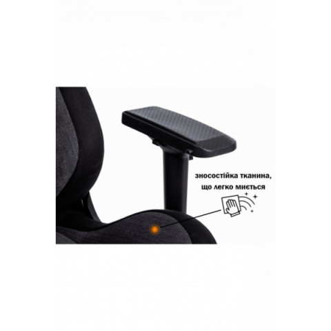 Геймерське крісло GT Racer X-8005 Dark Gray/Black Suede