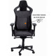 Геймерське крісло GT Racer X-8005 Dark Gray/Black Suede