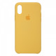 Чохол Original Silicone Case для Apple iPhone X/XS Yellow (ARM49543)