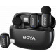 Бездротовий петличний мікрофон Boya mini 2-01 Type-C/Lightning Black Купити в Україні