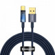 Кабель Baseus Explorer USB-USB Type-C, 5A, 100W, 2м Blue (CATS000303)
