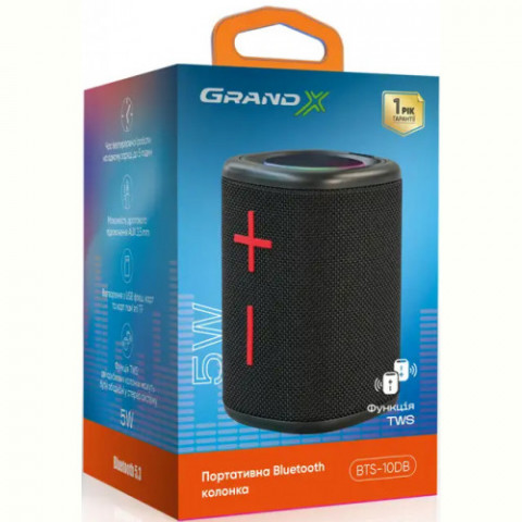 Акустична система Grand-X BTS-10DB