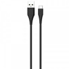 Кабель ColorWay USB-USB Type-C (PVC), 2.4А, 1м, Black (CW-CBUC026-BK)