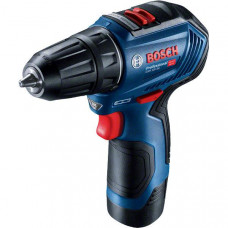 Шурупокрут-дриль акумуляторний Bosch Professional GSR 12V-30 12В 2x2.0А·год 30Нм 420·1600об/хв кейс 0.78кг