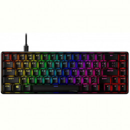 Клавіатура HyperX Alloy Origins 65 Red RGB ENG/RU Black (4P5D6AX) USB