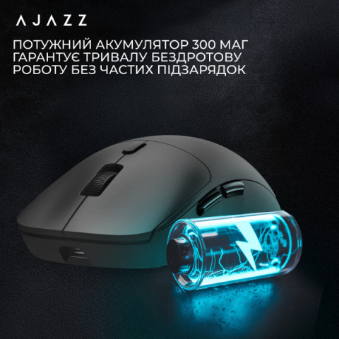 Бездротова миша Ajazz x Nacodex NJ07 MC White (NJ07-MC-W) Купити в Україні
