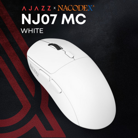 Бездротова миша Ajazz x Nacodex NJ07 MC White (NJ07-MC-W) Купити в Україні