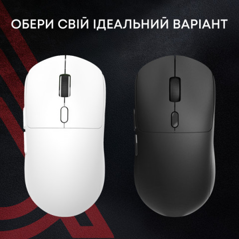 Бездротова миша Ajazz x Nacodex NJ07 MC White (NJ07-MC-W) Купити в Україні