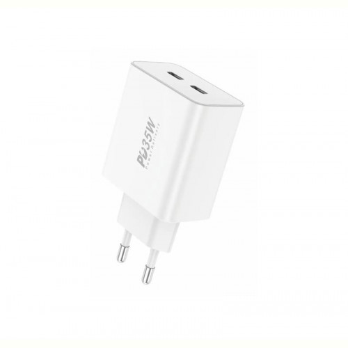 Мережевий зарядний пристрій Foneng EU50 PD35W Fast Charger (2USBх3A) White (EU50-CH)